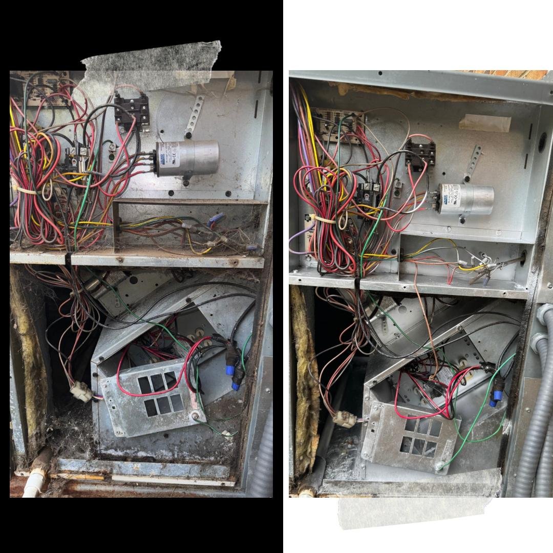 HVAC system cleaning and maintenance